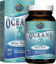 Garden of Life Ultra Pure EPA/DHA Omega 3 Fish Oil - Oceans 3, 90 Softgels - $75.72