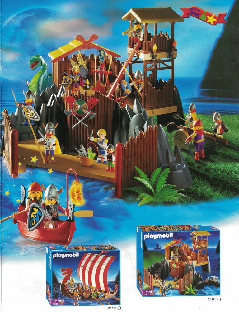 2003 Playmobil Catalog 15 pgs with Big & Little Sets Photos & Playmobil