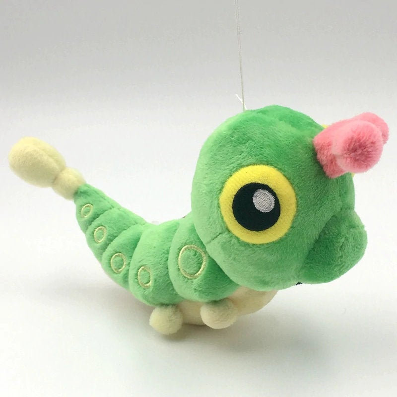 shiny caterpie plush