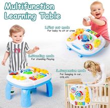 3-in-1 Activity Table  -  Musical Toy  -  Early Educational Activity Table for T image 4