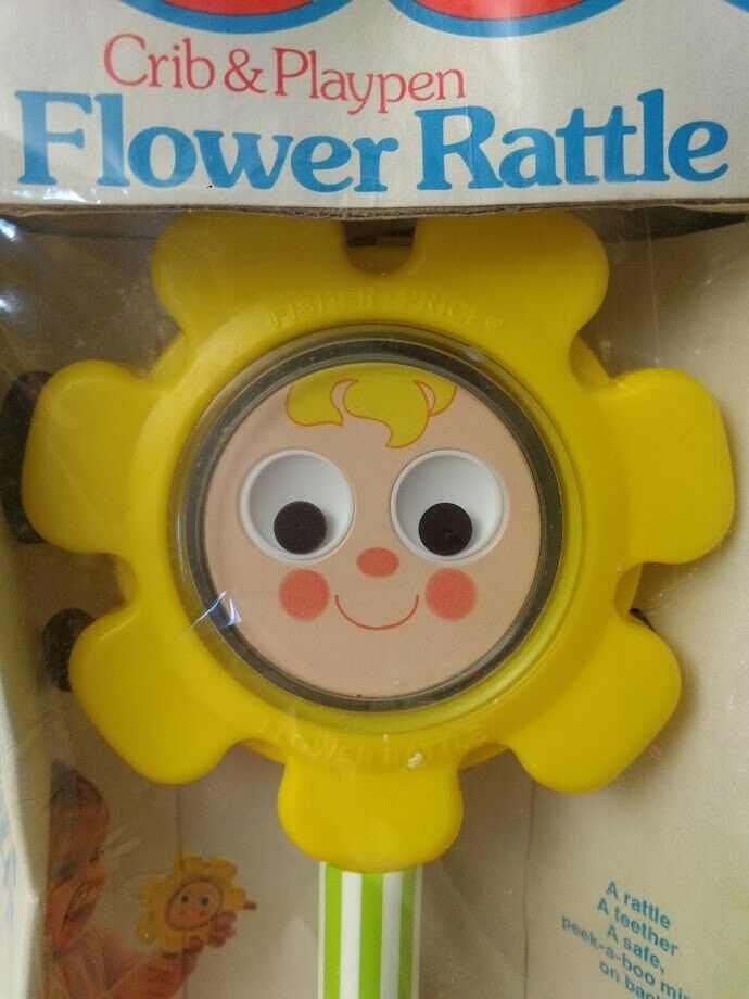 fisher price flower rattle