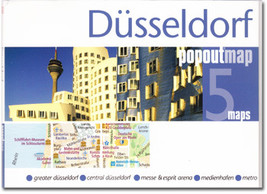 Duesseldorf Popout Map - $8.34