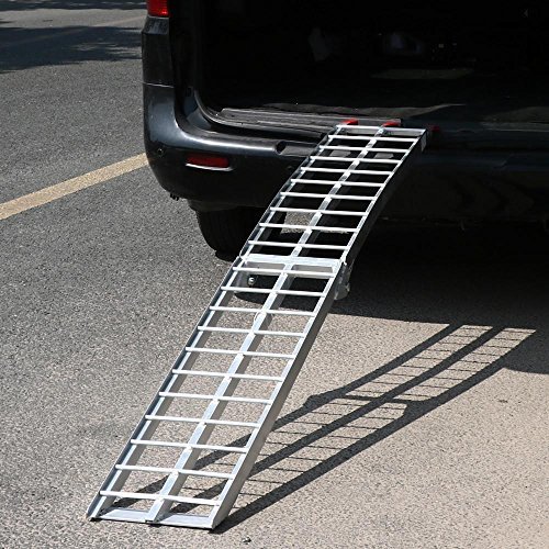 go2buy Heavy Duty Motorcycle Loading Ramps Foldable, 7.5’, 750lb