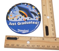 Just Graduated Disneyland - Disney Theme Park Souvenir 3" Button - $7.90