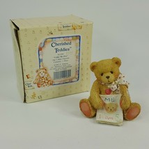 Cherished Teddies COLOR ME FIVE 911291 Age 5 Bear Figurine 1992 UCH2S - £7.36 GBP