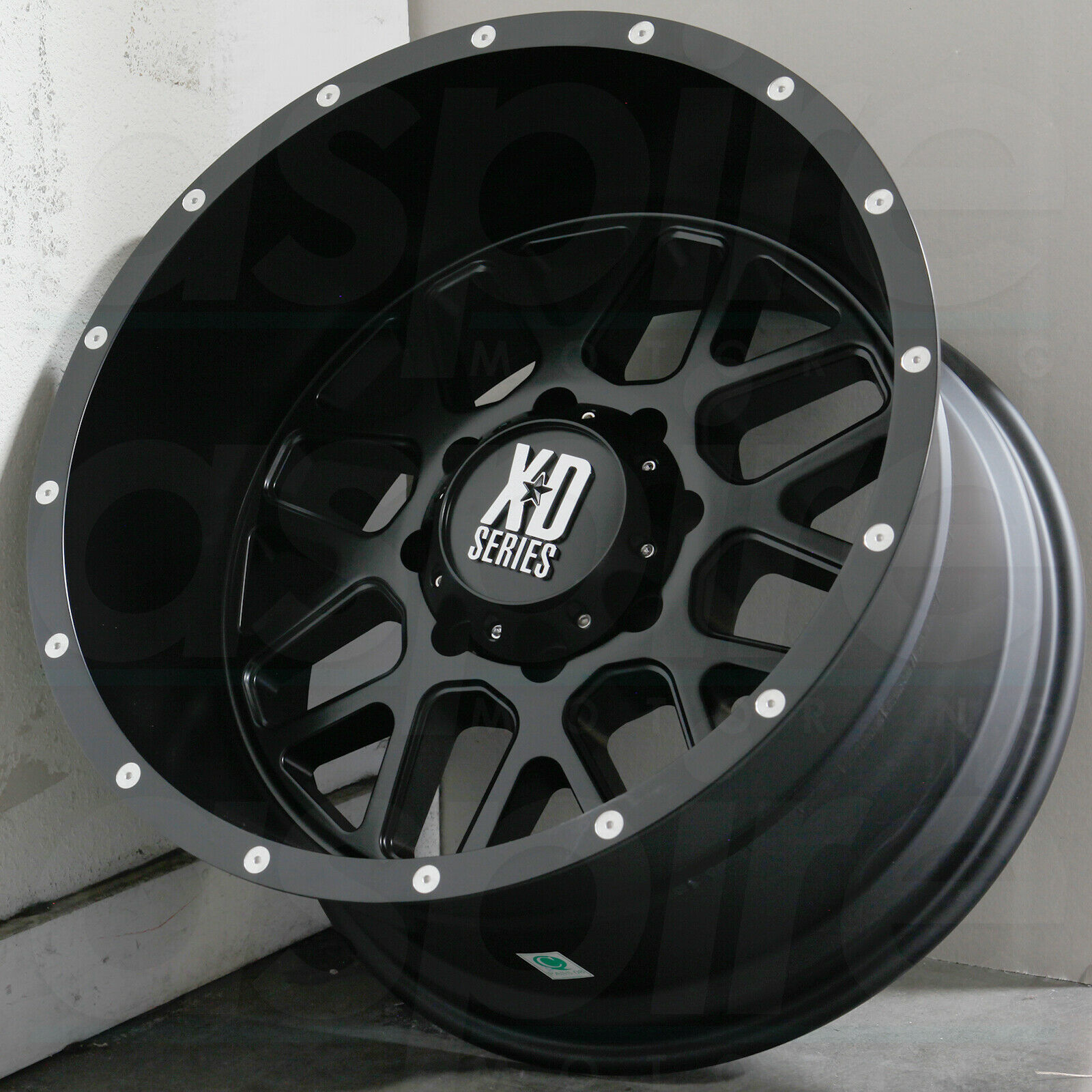 20x12 XD XD820 Grenade 6x5.5/6x139.7 -44 Satin Black Wheels Rims Set(4 ...