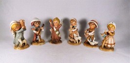 Vintage Lot  6 Enesco All The Lords Children & Little Bible Friends Figures 1980 - $49.95