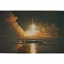 Apollo 17 Lift Off Kennedy Space Center NASA Cape Canaveral FL Postcard - $14.15