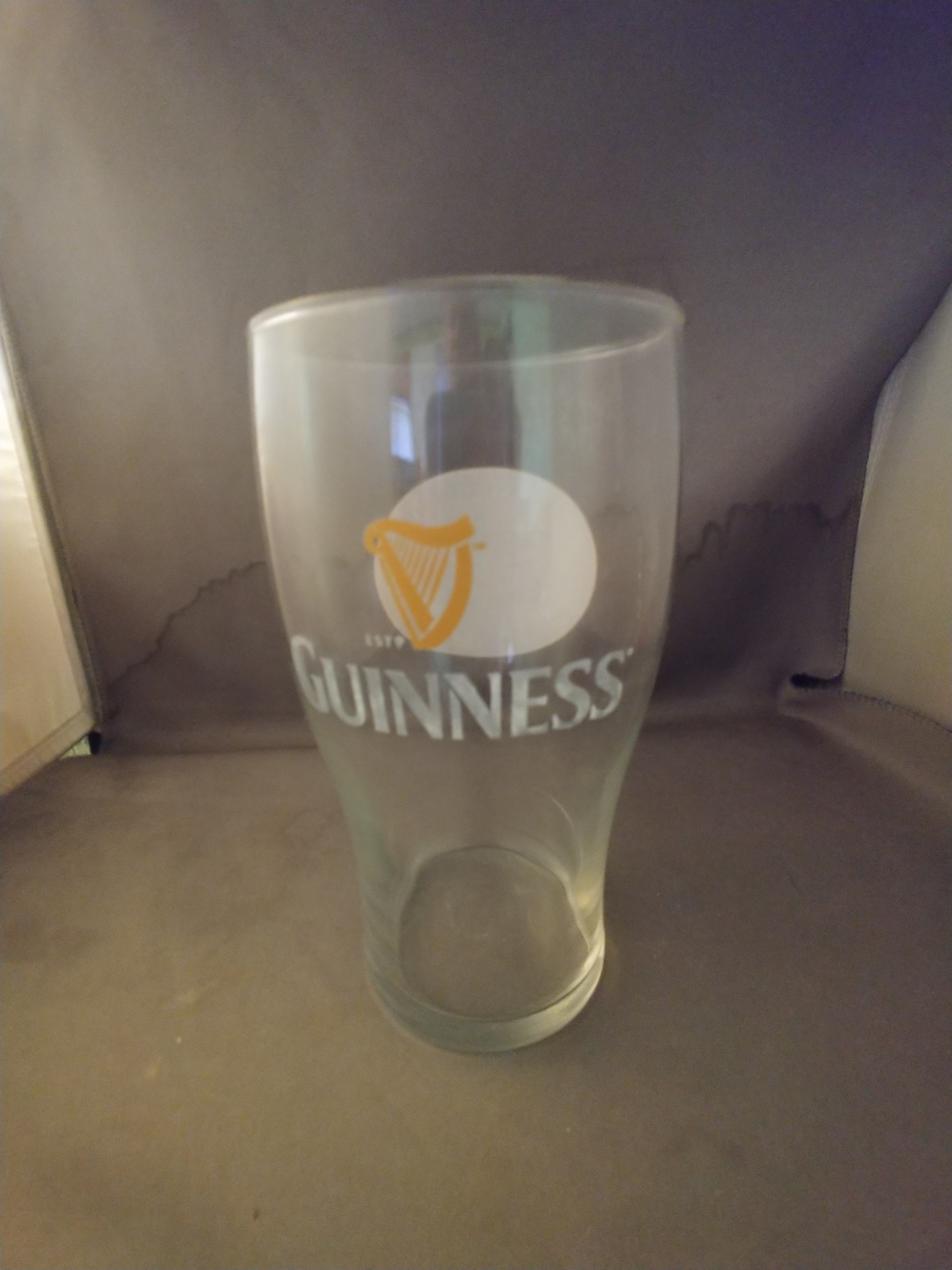 guinness clear glass