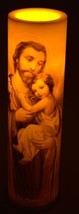 SAINT JOSEPH - LED Flameless Devotion Prayer Candle image 2