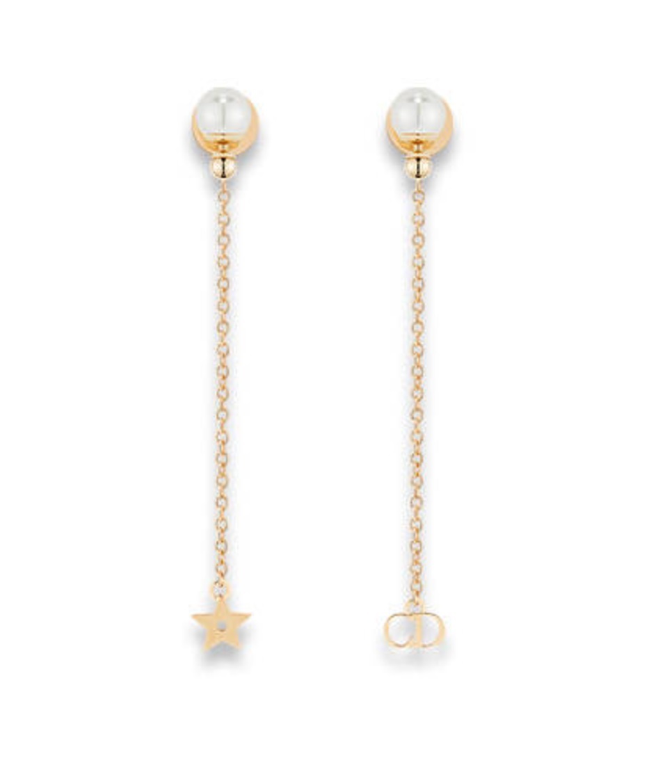 Authentic Dior 2017 La Pee Tribale Earrings Pearl Dior5