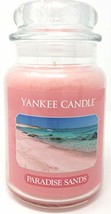 Yankee Candle Paradise Sands Large Jar 22oz Candle Pink - $79.99