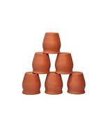Clay Glass kullad / khullad (Pack of 6) Special Offer tea coffee cup Ind... - $26.73