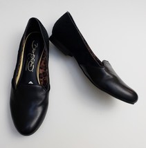 Naturalizer Womens Shoes Flats Black Ballet Fur Loren Size 7 M - $41.84