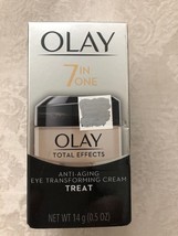 Olay 7 In One Total Effects Anti-Aging Eye Tranforming Cream TREAT  -  0.5 OZ - $10.00