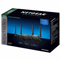Netgear Nighthawk AX6 AX4300 6-Stream Wi-Fi 6 Router RAX45 wi ARMOR by B... - $185.62