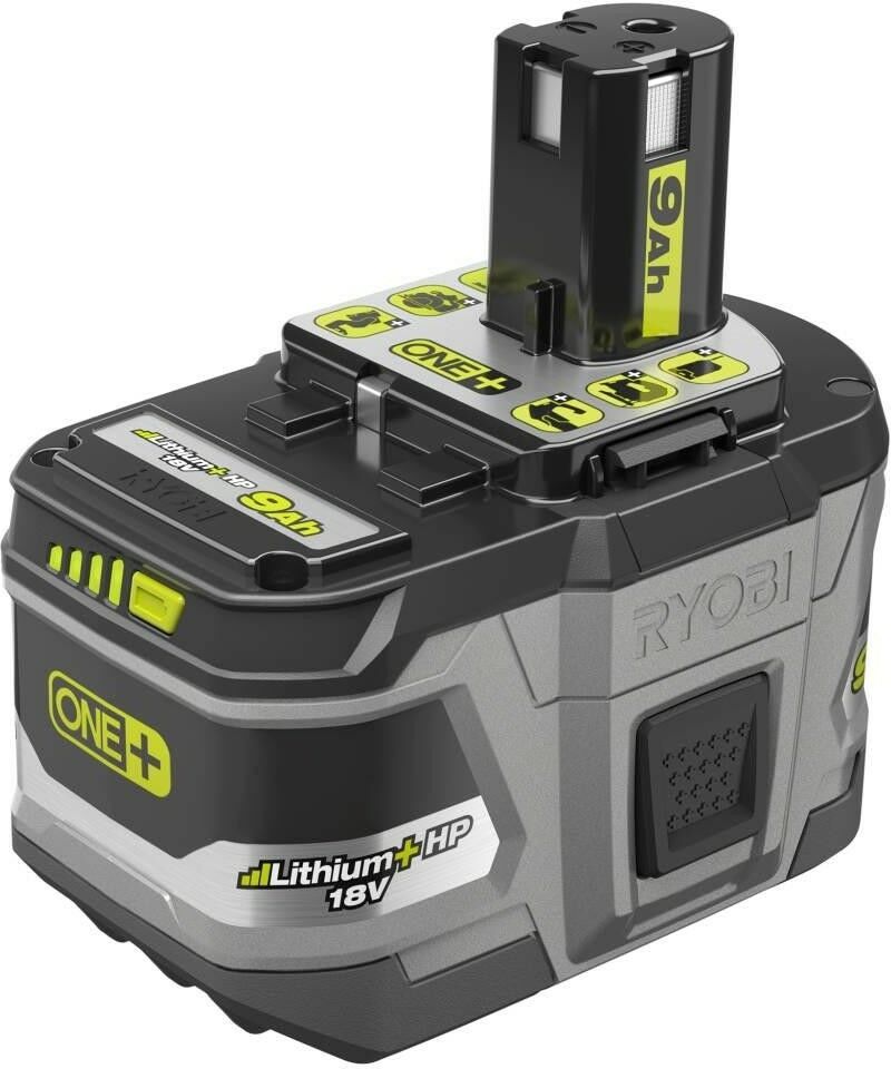 Ryobi Power Tool Battery Charger Starter Kit 18-Volt Lithium-Ion ...