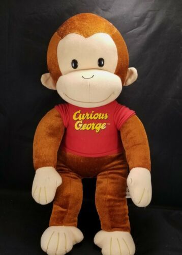 curious george stuffed animal large