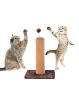 Classy Kitty Carpeted Cat Post with Spring Toy 16&#39; - $29.99