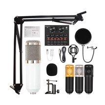 TIK TOK Home Studio Recording Equipment with BM800 Condenser Microphone Kit - $65.00