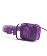 WeSc Maraca Larper Stripe/Dark Purple Compact Folding Headphones O/S NIB - $28.12