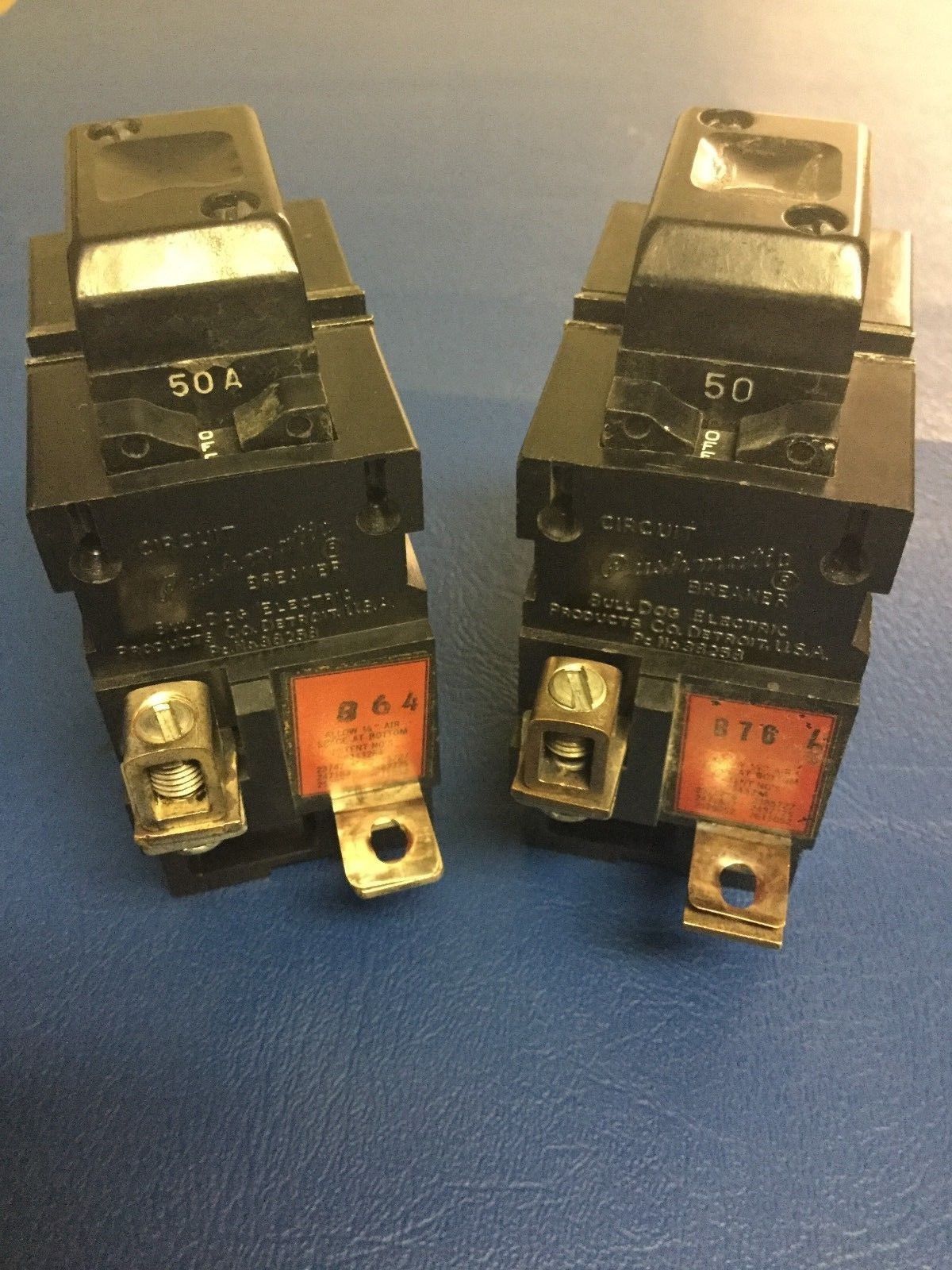 P250 50 Amp Double Pole 120//240 Volt Pushmatic Circuit Breaker