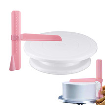 11 Inch Cake Turntable Rotating Decorating Stand With Adjustable Icing S... - $16.99