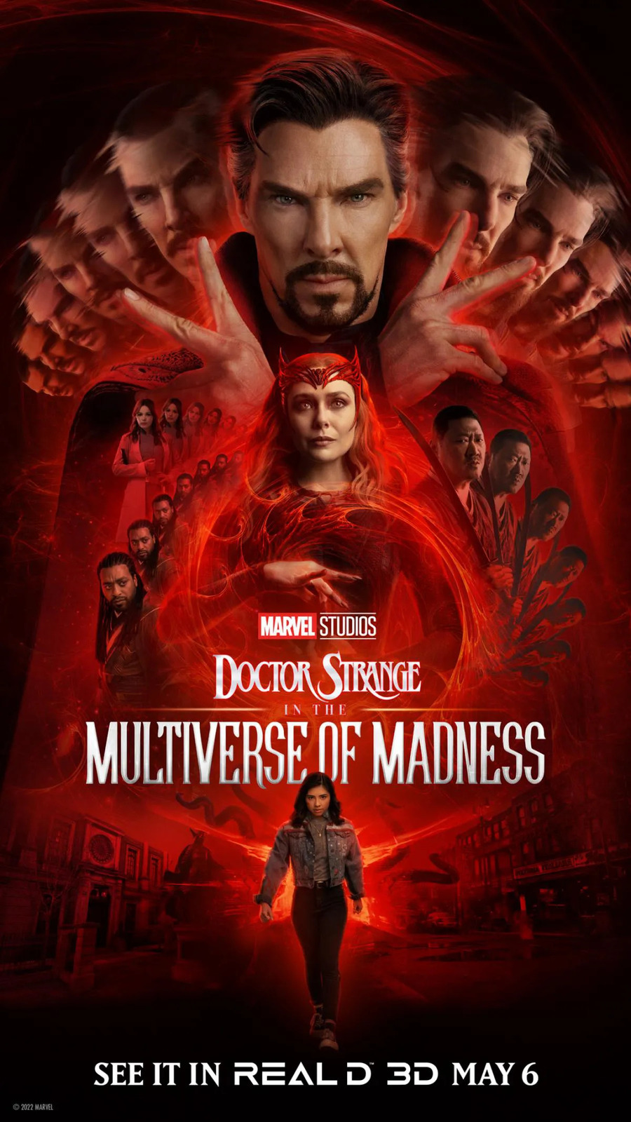 Doctor Strange in the Multiverse of Madness Movie Poster Art Film Print 24x36 #7