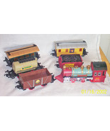 Spirit of Steam Bat Op toy train no track plastic 6 pcs - $20.00