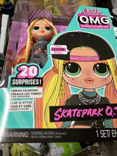 LOL Surprise OMG Skatepark Q.T. Fashion Doll w/ 20 Surprises - Sisters ...