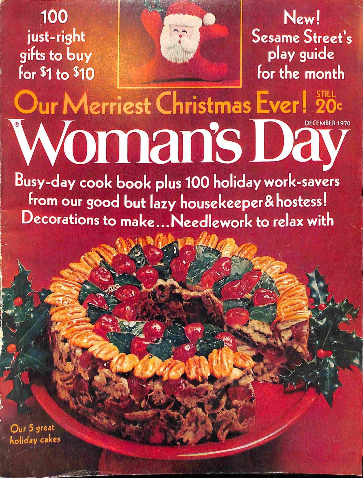 Womans Day, December 1970 Magazine Back Issues