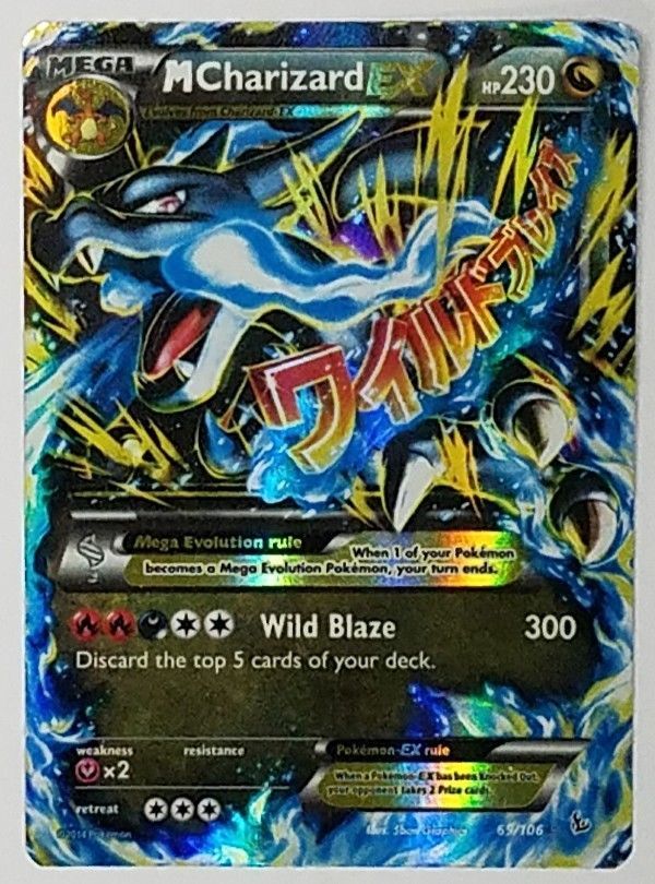 Pokemon Mega Charizard Ex 69/106 Full Art and 50 similar items