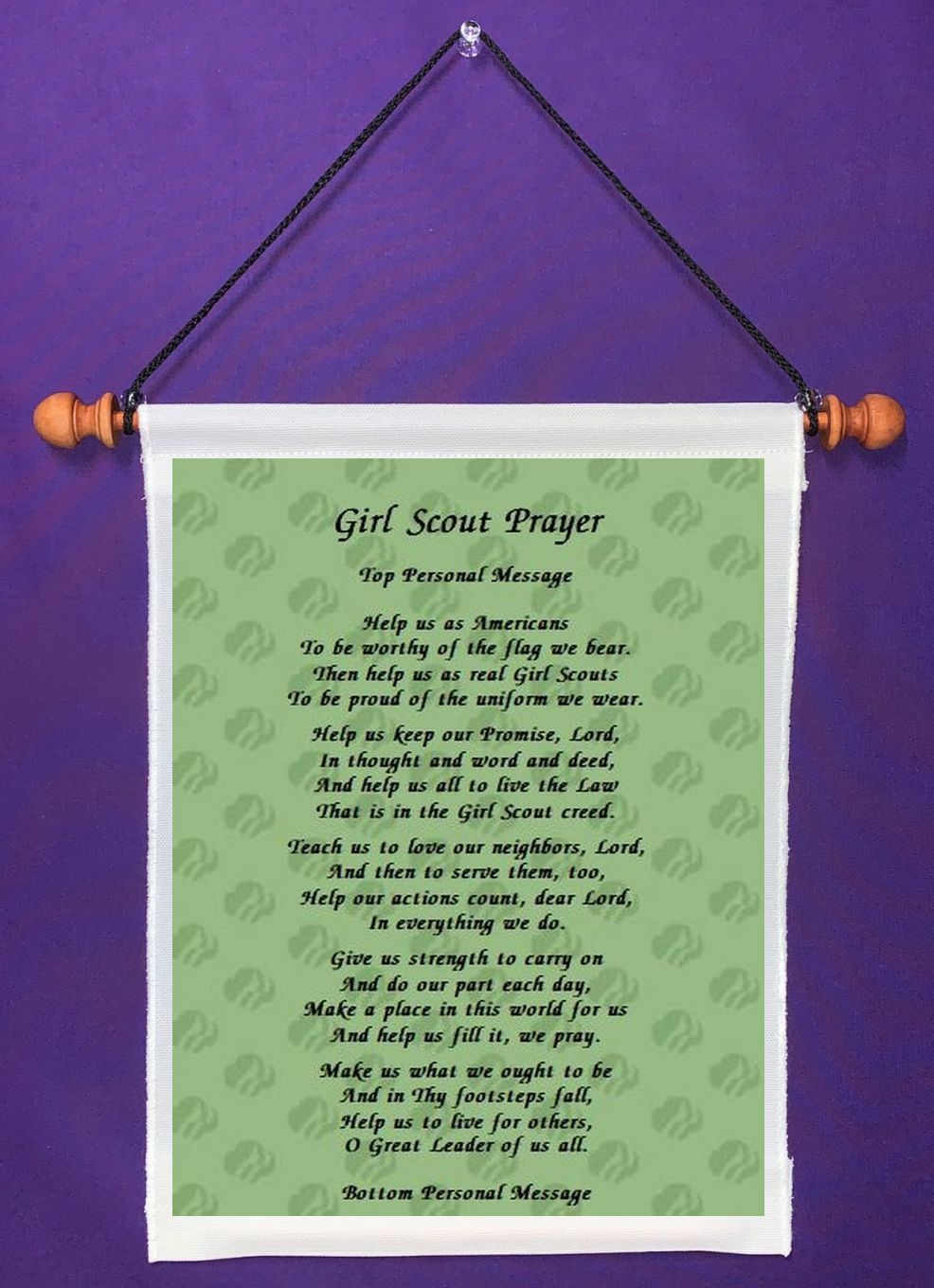 Girl Scout Prayer Personalized Wall Hanging 557 1 Plaques Signs 15-powerful-methodist-opening-prayer-bible-verses-of-the-day