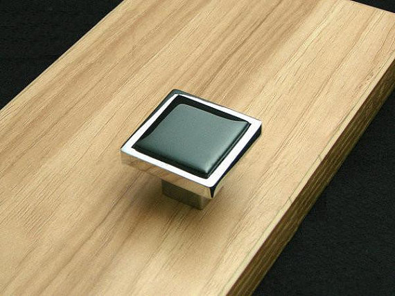 Black Glass Knobs Square Dresser Drawer And 50 Similar Items
