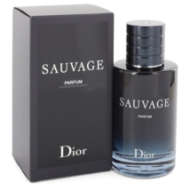 Christian Dior Sauvage Cologne 3.4 Oz Parfum Spray image 1