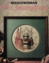 Needlewoman The Seamstress Paula Vaughan Cross Stitch Pattern Bk 28 - $13.99