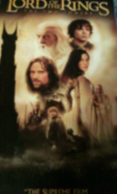 Lord of rings the two towers vhs