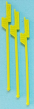 Set of 3 AIR WEST  5&quot; Swizzle Stick, Pre-owned - $5.95