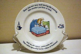 Wedgwood Beatrix Potter Peter Rabbit Nursery Plate - $7.61