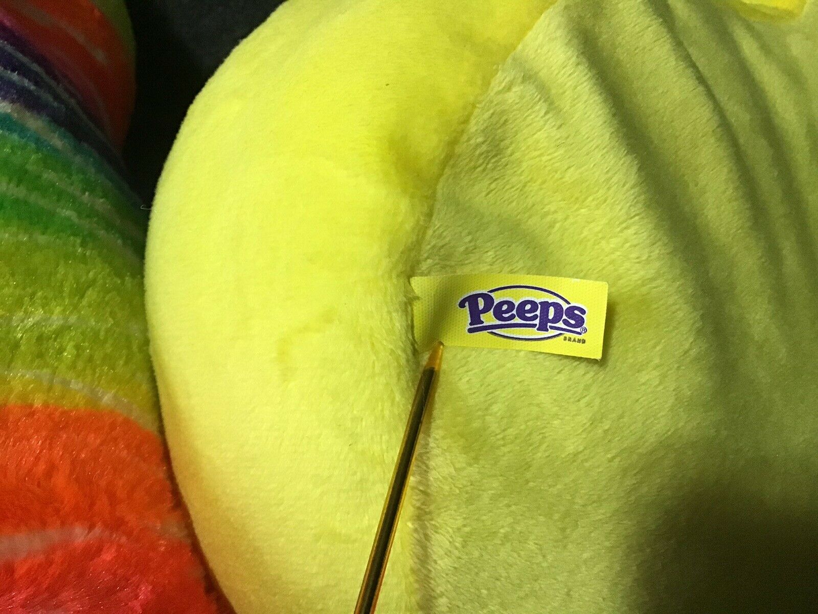 jumbo peep stuffed animal