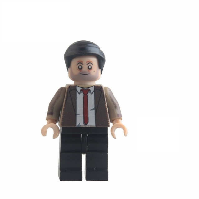 Mr Bean Super Hero Lego Minifigure Toys - Figures