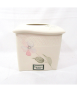 Croscill Forget Me Not Floral Porcelain Tissue Box Cover - $40.00