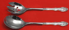 La Scala by Gorham Sterling Silver Salad Serving Set Pierced Custom Made 10 1/2" - $147.51