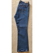 Levi&#39;s 515 Bootcut Jeans Women&#39;s Size 12 Short Blue Denim Stretch Pants - $20.69