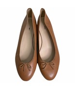 J Crew Kiki Ballet Flats  Shoes Leather Made In Italy NEW - $91.08