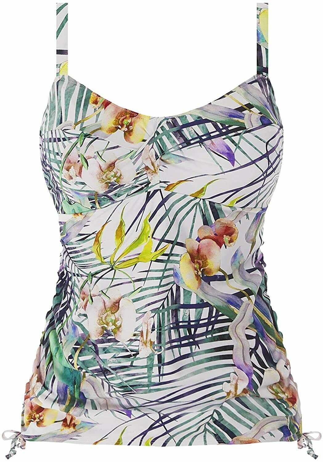 Fantasie MULTI Playa Blanca Underwire Tankini Swim Top, US 34DDD, UK ...