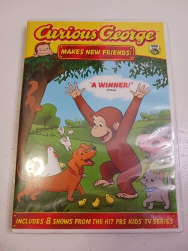 Curious George Makes New Friends ! PBS Kids DVD - DVDs & Blu-ray Discs