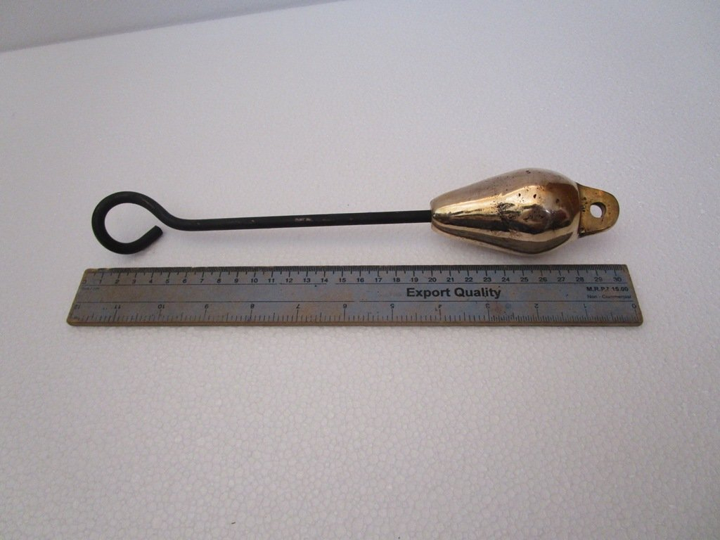 Brass Bell Clapper Great Sounding Temple/Church/Religious