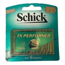 Schick FX Performer 5 Cartridges Refill Blades Flexible Sealed - $28.71