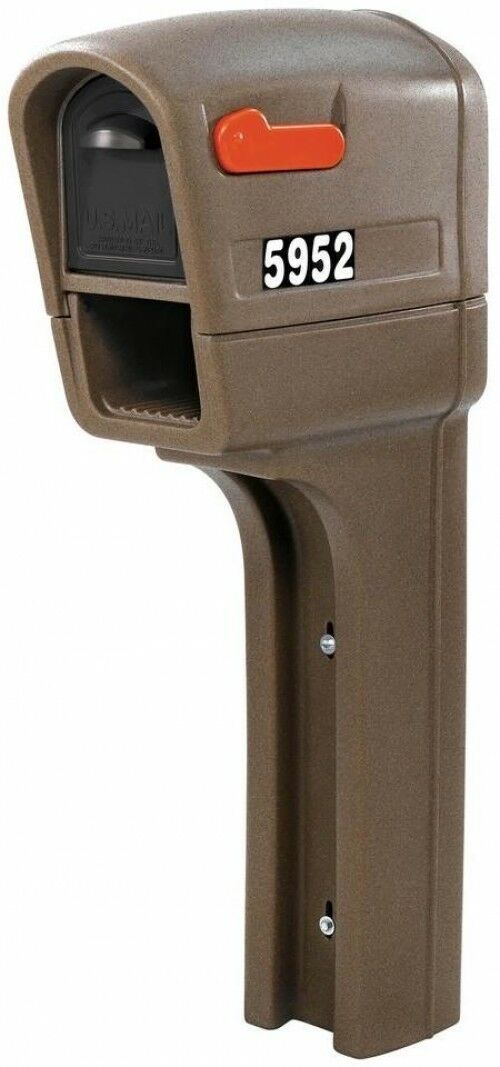 Mailbox Post Combo Kit AllInOne Weather Vandal Resistant Plastic